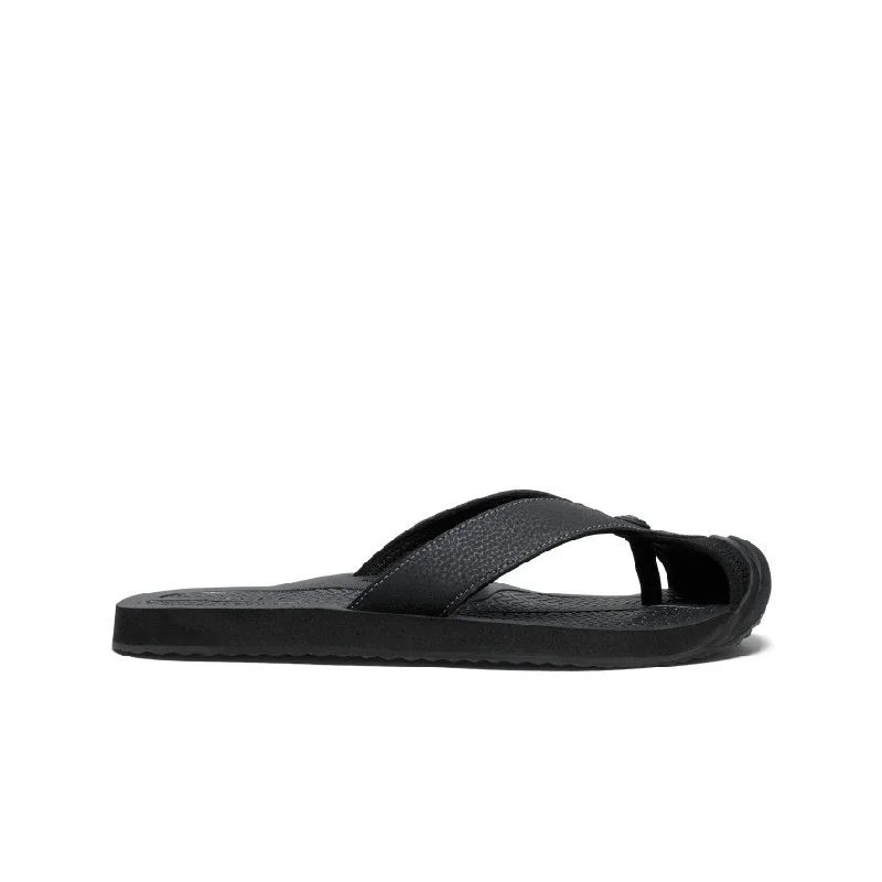 Men's sandals with a leather lining for comfortMen's Barbados Flip-Flop | Black/Steel Grey Men's sandals with a leather lining for comfortMen's Barbados Flip-Flop | Black/Steel Grey
