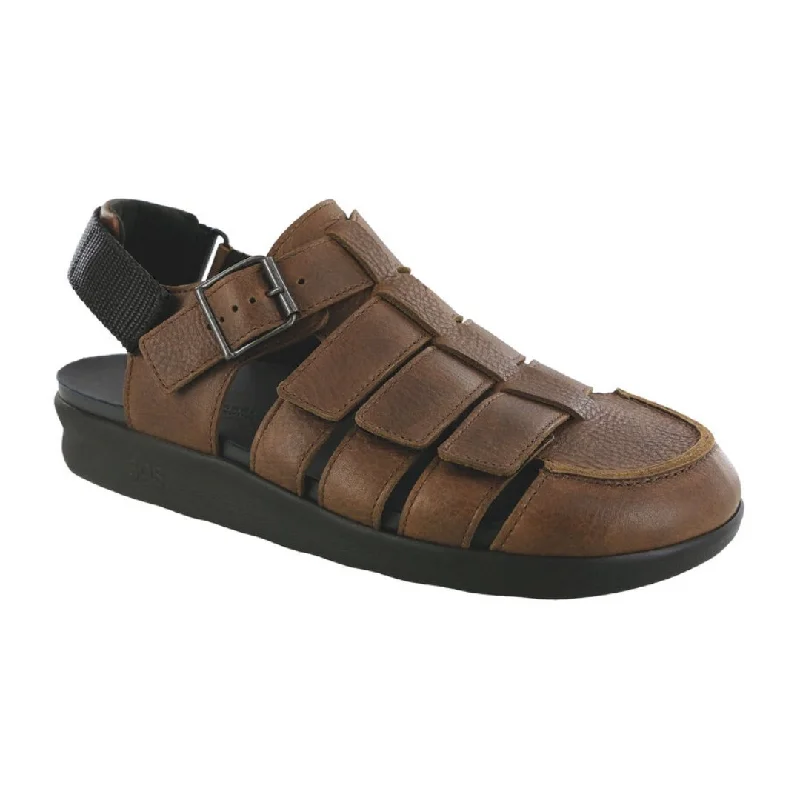 Men's sandals with a removable insole for cleaningSAS Men's Endeavor Fisherman Sandal - Brown Men's sandals with a removable insole for cleaningSAS Men's Endeavor Fisherman Sandal - Brown