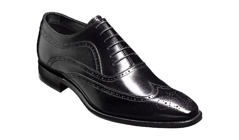 Men's Oxford shoes with a leather lining for breathabilityVivaldi – Black Calf