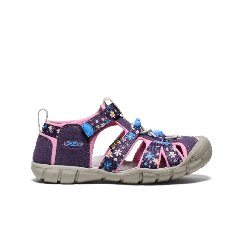Men's sandals with a contrast stitching detailBig Kids' Seacamp II CNX | Daisies/Marina Men's sandals with a contrast stitching detailBig Kids' Seacamp II CNX | Daisies/Marina