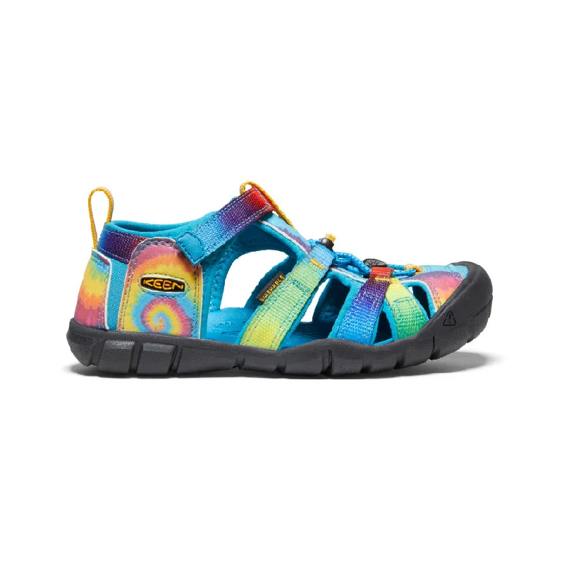 Men's sandals with a shock - absorbing insoleBig Kids' Seacamp II CNX | Vivid Blue/Original Tie Dye Men's sandals with a shock - absorbing insoleBig Kids' Seacamp II CNX | Vivid Blue/Original Tie Dye