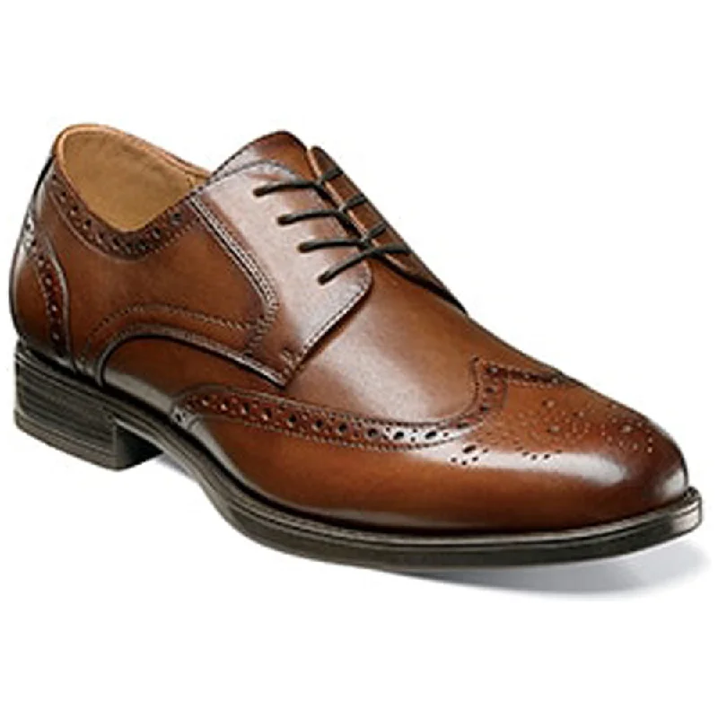 Brogue - perforated men's Oxfords for a traditional lookFlorsheim Midtown Wingtip Oxford Cognac Leather (Men's) Brogue - perforated men's Oxfords for a traditional lookFlorsheim Midtown Wingtip Oxford Cognac Leather (Men's)