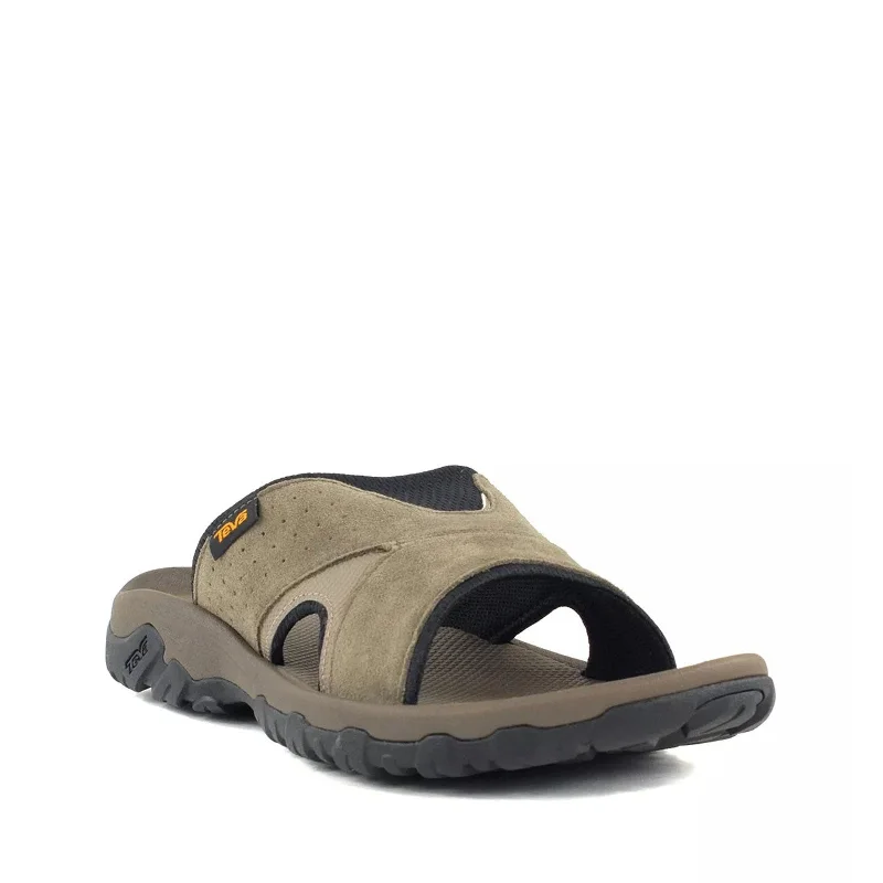 Men's sandals with a perforated leather upper for ventilationMen's Shoes Teva KATAVI 2 SLIDE Sandals 1019195 DARK TAUPE Men's sandals with a perforated leather upper for ventilationMen's Shoes Teva KATAVI 2 SLIDE Sandals 1019195 DARK TAUPE