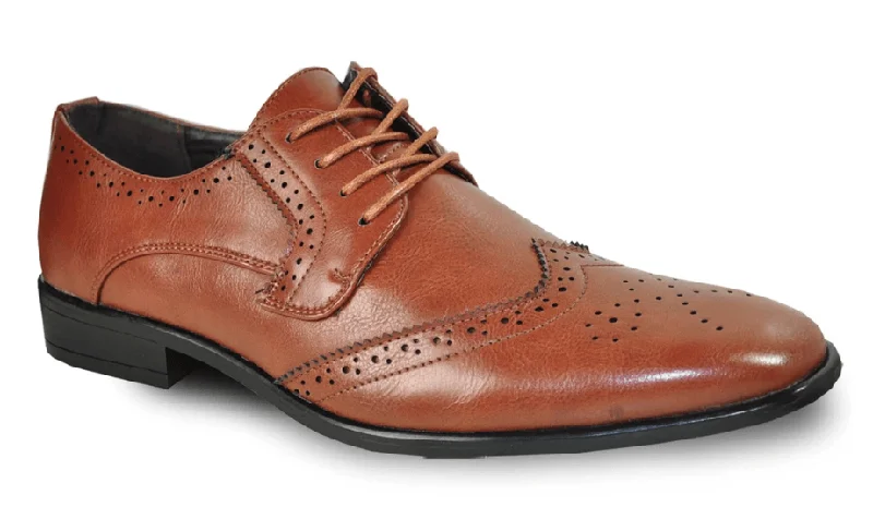 Men's Oxfords in a dark burgundy leather for a unique styleBravo King-2 Wingtip Oxford Men's Oxfords in a dark burgundy leather for a unique styleBravo King-2 Wingtip Oxford