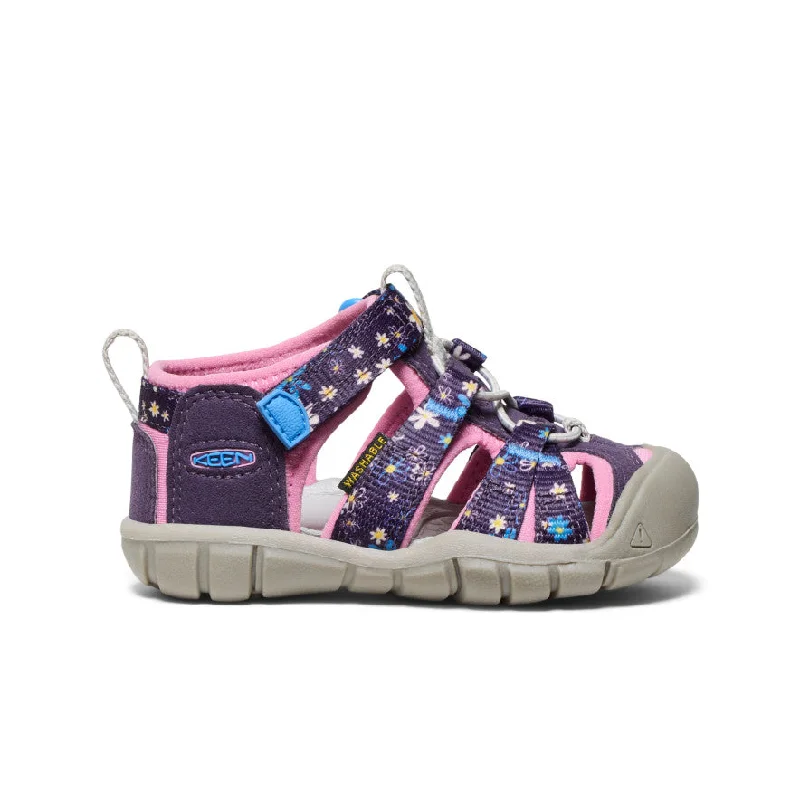 Men's sandals with a perforated leather upper for ventilationToddlers' Seacamp II CNX | Daisies/Marina Men's sandals with a perforated leather upper for ventilationToddlers' Seacamp II CNX | Daisies/Marina