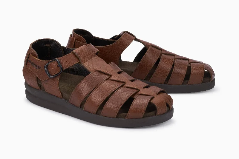 Men's sandals with a padded heelMephisto Sam