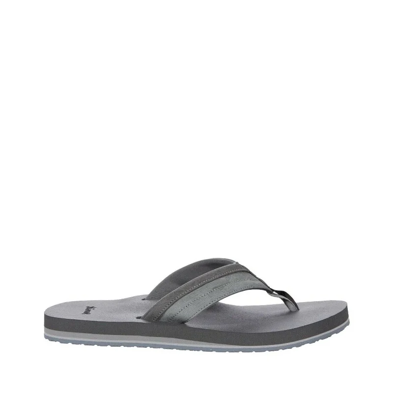 Men's sandals with a leather lining for comfortMen's Shoes Sanuk ZIGGY Flip Flop Water-Resistant Sandals 1116734 GREY Men's sandals with a leather lining for comfortMen's Shoes Sanuk ZIGGY Flip Flop Water-Resistant Sandals 1116734 GREY