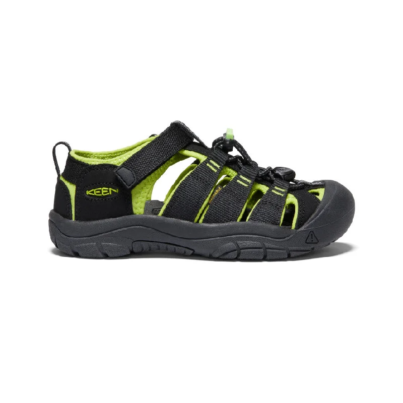 Men's sandals with a rubber sole for tractionBig Kids' Newport H2 | Black/Lime Green Men's sandals with a rubber sole for tractionBig Kids' Newport H2 | Black/Lime Green
