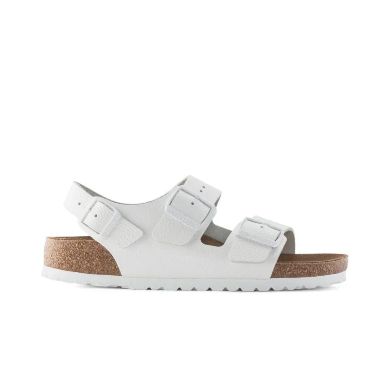 Men's sandals with a pointed toe for a stylish lookBirkenstock Milano - White Leather Men's sandals with a pointed toe for a stylish lookBirkenstock Milano - White Leather