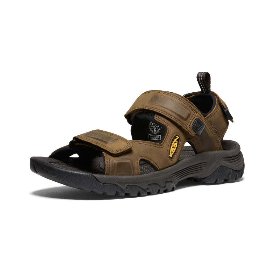 Men's sandals with a pointed toe for a stylish lookTarghee III Open Toe Bison/Mulch Men's sandals with a pointed toe for a stylish lookTarghee III Open Toe Bison/Mulch