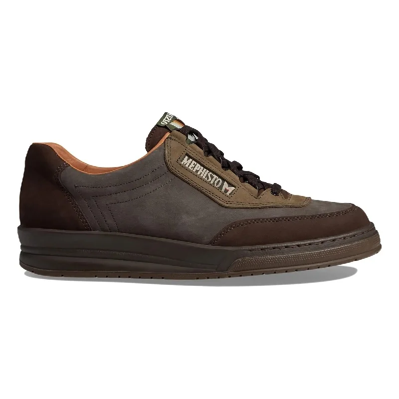 Men's Oxfords with a contrast stitching on the weltMephisto Men's Match Brown Nomad Multi Nubuck Men's Oxfords with a contrast stitching on the weltMephisto Men's Match Brown Nomad Multi Nubuck