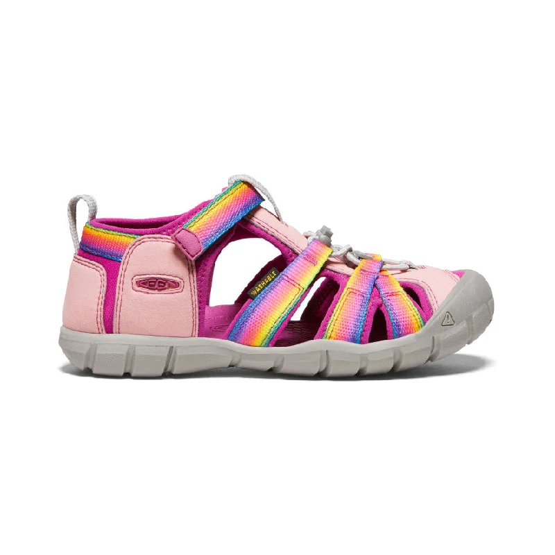 Men's sandals with a durable outer soleBig Kids' Seacamp II CNX | Rainbow/Festival Fuchsia Men's sandals with a durable outer soleBig Kids' Seacamp II CNX | Rainbow/Festival Fuchsia