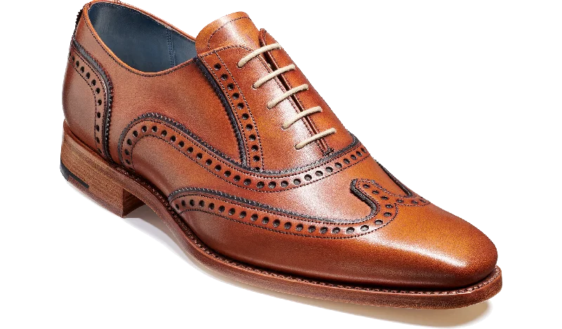 Men's Oxford shoes with a polished leather finishSpencer - Antique Rosewood / Navy Calf Men's Oxford shoes with a polished leather finishSpencer - Antique Rosewood / Navy Calf
