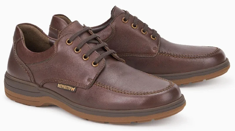 Men's Oxford shoes with a double - buckle strapMephisto Douk