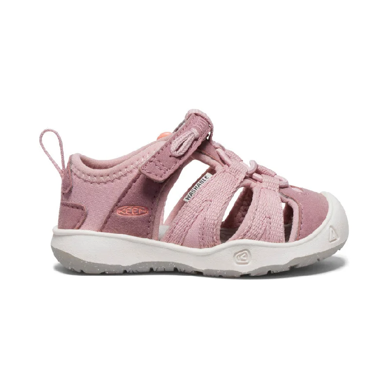 Men's sandals with a perforated leather upper for ventilationToddlers' Moxie Sandal | Nostalgia Rose/Papaya Punch Men's sandals with a perforated leather upper for ventilationToddlers' Moxie Sandal | Nostalgia Rose/Papaya Punch