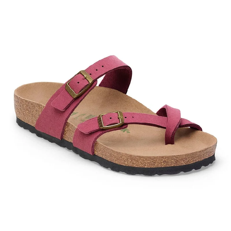Flip - flop style men's sandals for beach wearMayari Vegan in Berry Crush from Birkenstock Flip - flop style men's sandals for beach wearMayari Vegan in Berry Crush from Birkenstock