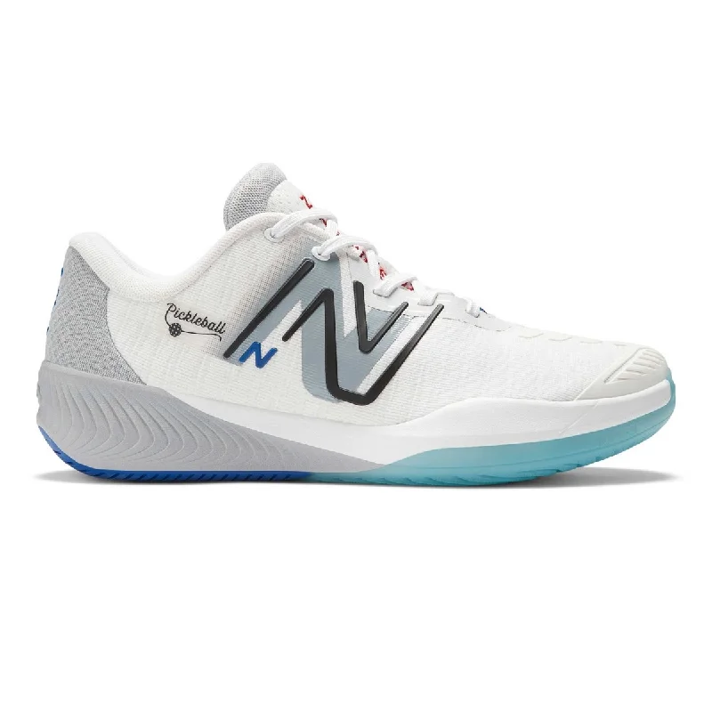 Men's Oxfords with a classic silhouette and a high - shine finishNew Balance Men's MCH996PB White/Black Pickleball Men's Oxfords with a classic silhouette and a high - shine finishNew Balance Men's MCH996PB White/Black Pickleball