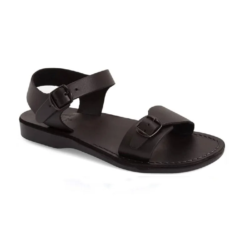 Waterproof men's sandals for water activitiesThe Original - Leather Adjustable Buckle Sandal | Black Waterproof men's sandals for water activitiesThe Original - Leather Adjustable Buckle Sandal | Black
