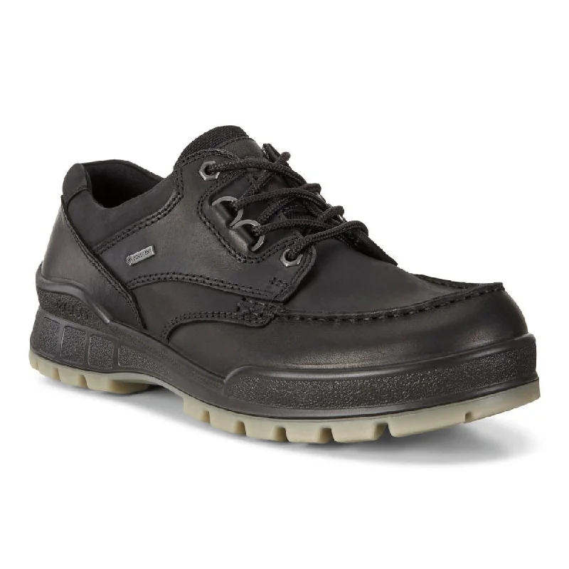Men's Oxford shoes with a wingtip design and leather soleEcco Men's Track 25 Moc GTX Shoe - Black/Black Men's Oxford shoes with a wingtip design and leather soleEcco Men's Track 25 Moc GTX Shoe - Black/Black