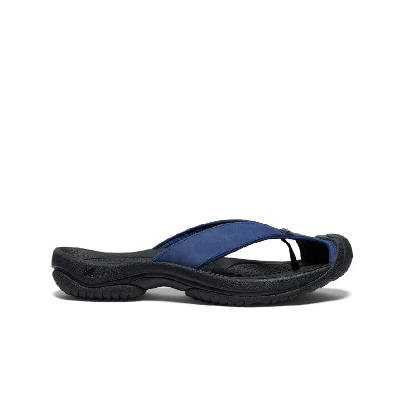 Men's sandals with a shock - absorbing insoleMen's Waimea Leather Flip-Flop | Naval Academy/Black Men's sandals with a shock - absorbing insoleMen's Waimea Leather Flip-Flop | Naval Academy/Black