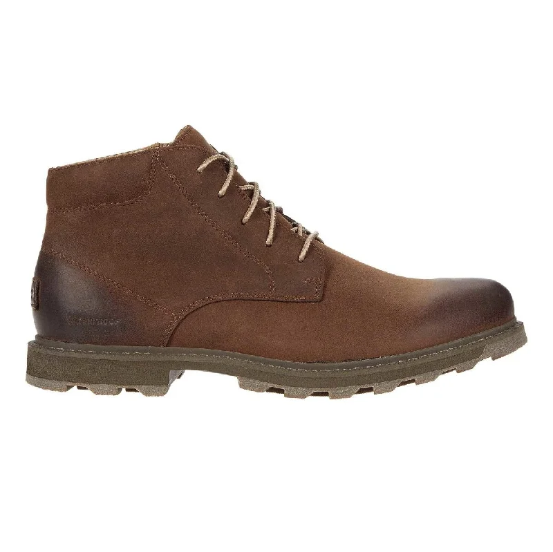 Men's Oxfords in a dark burgundy leather for a unique styleSorel Men's Madson II Chukka Tobacco Waterproof Men's Oxfords in a dark burgundy leather for a unique styleSorel Men's Madson II Chukka Tobacco Waterproof