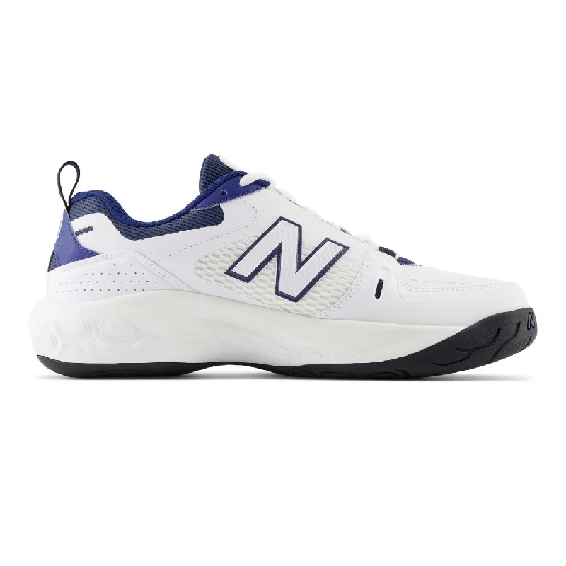 Men's Oxfords with a padded collar for a comfortable fitNew Balance Men's Fresh Foam MC1007WT White/Navy Men's Oxfords with a padded collar for a comfortable fitNew Balance Men's Fresh Foam MC1007WT White/Navy