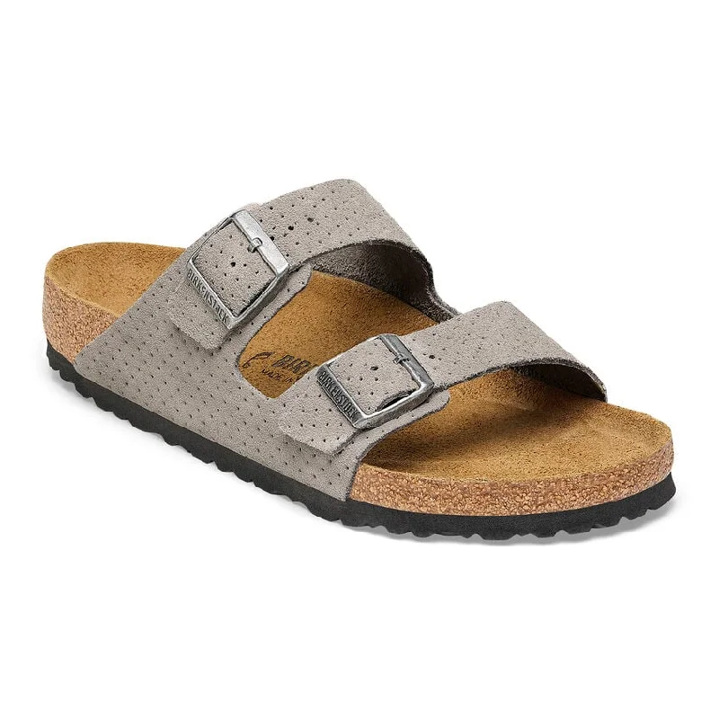 Men's sandals with a stretchy strap for a better fitBirkenstock Arizona Suede Embossed Men's sandals with a stretchy strap for a better fitBirkenstock Arizona Suede Embossed