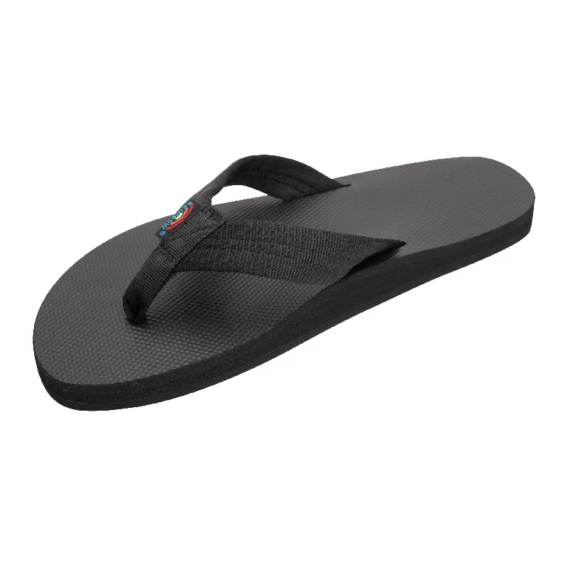 Men's sandals with a durable outer soleRainbow Classic Rubber Single Layer Men's Sandals - Black Men's sandals with a durable outer soleRainbow Classic Rubber Single Layer Men's Sandals - Black