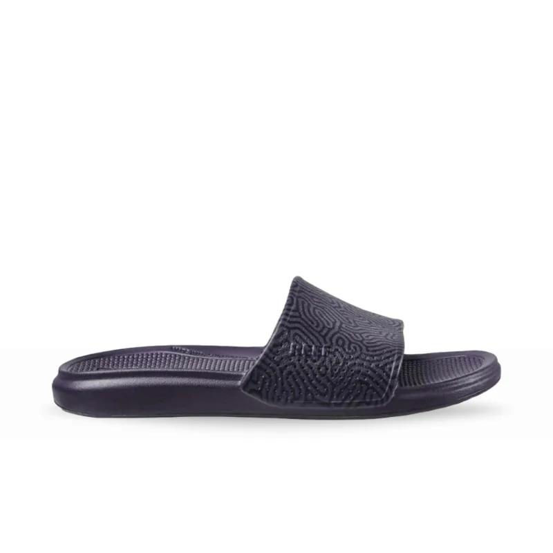 Men's sandals with a removable insole for cleaningReef Men's Oasis Slide - Mason Purple Coral Men's sandals with a removable insole for cleaningReef Men's Oasis Slide - Mason Purple Coral