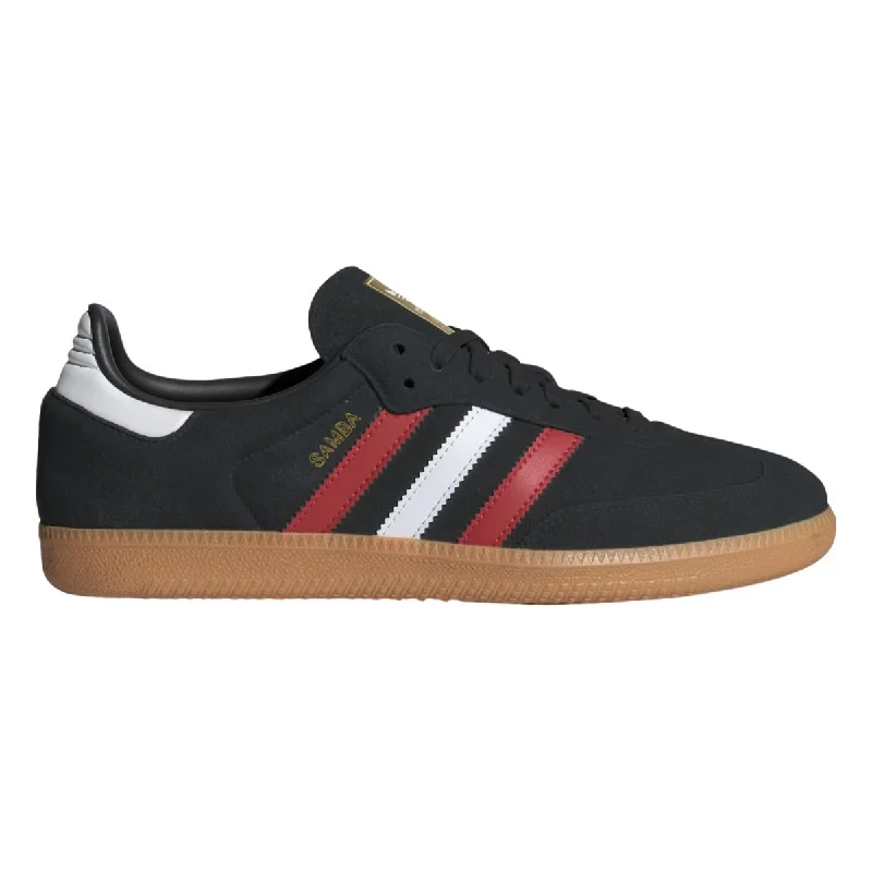 Men's Oxfords with a padded collar for a comfortable fitAdidas Men's Samba OG Core Black/Better Scarlet/Gum Men's Oxfords with a padded collar for a comfortable fitAdidas Men's Samba OG Core Black/Better Scarlet/Gum