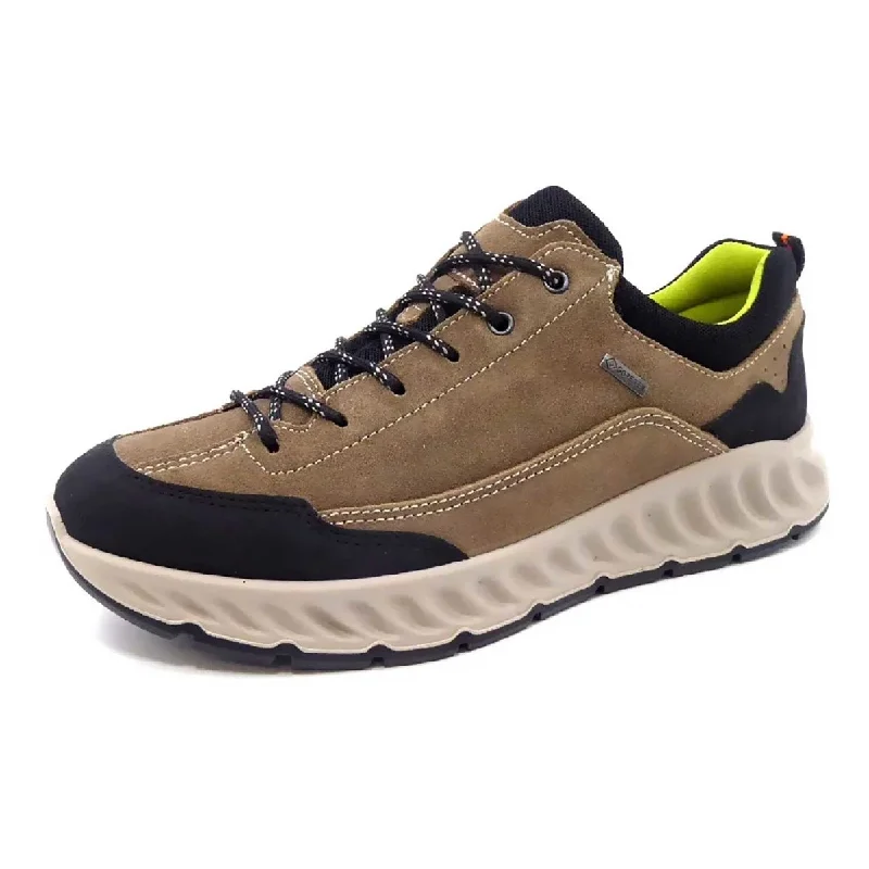 Men's Oxford shoes with a decorative inlay on the toeAra Men's Pietro Taupe/Black Gore-Tex Waterproof Men's Oxford shoes with a decorative inlay on the toeAra Men's Pietro Taupe/Black Gore-Tex Waterproof
