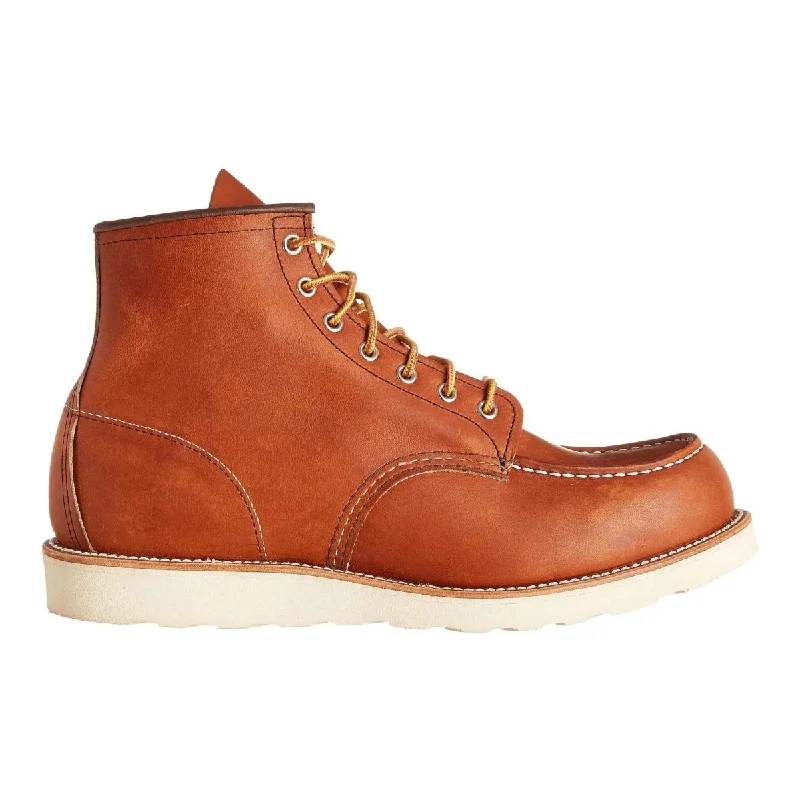 Men's Oxfords with a padded collar for a comfortable fitRed Wing Men's 6-Inch Classic Moc 875 Oro Legacy Men's Oxfords with a padded collar for a comfortable fitRed Wing Men's 6-Inch Classic Moc 875 Oro Legacy