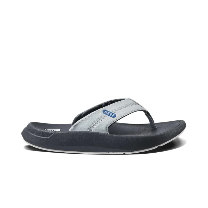 Men's sandals with a contrast stitching detailReef Men's Swellsole Cruiser - Grey/Light Grey/Blue Men's sandals with a contrast stitching detailReef Men's Swellsole Cruiser - Grey/Light Grey/Blue