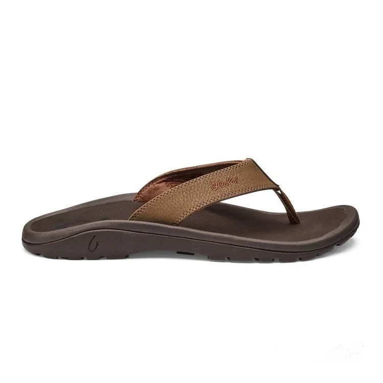 Men's sandals with a removable insole for cleaningMen's Ohana Flip Flop Sandals-Tan/Dark Java Men's sandals with a removable insole for cleaningMen's Ohana Flip Flop Sandals-Tan/Dark Java