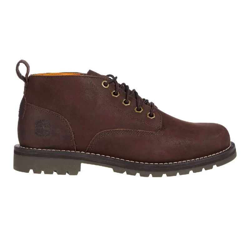 Men's Oxfords with a contrast stitching on the weltTimberland Men's Redwood Falls Chukka Dark Brown Waterproof