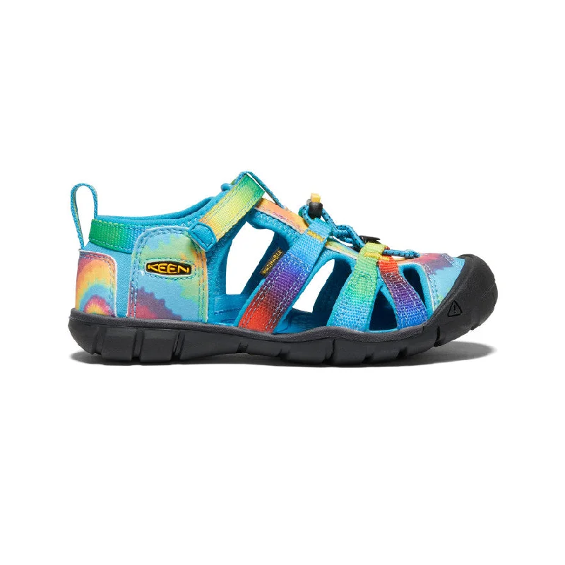 Men's sandals with a cushioned footbedLittle Kids' Seacamp II CNX | Vivid Blue/Original Tie Dye Men's sandals with a cushioned footbedLittle Kids' Seacamp II CNX | Vivid Blue/Original Tie Dye