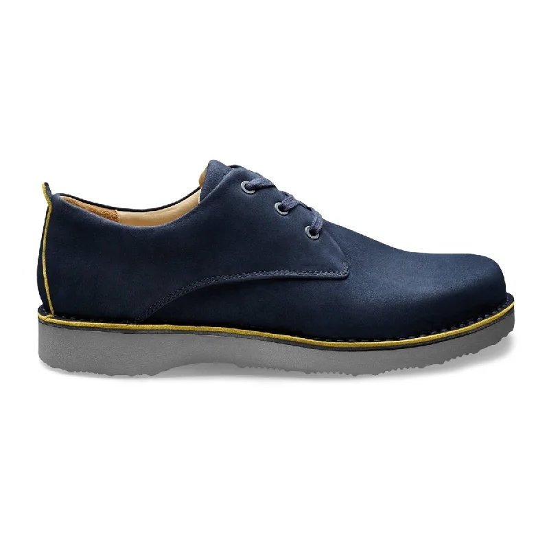 Men's Oxfords with a high - quality leather upperSamuel Hubbard Men's Hubbard Free Blue Nubuck Men's Oxfords with a high - quality leather upperSamuel Hubbard Men's Hubbard Free Blue Nubuck