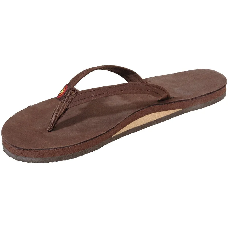 Men's sandals with a decorative buckle or charmRainbow Sandals Women's Narrow Strap Expresso Premier Leather Single Layer 301ALTSNEXPRL Men's sandals with a decorative buckle or charmRainbow Sandals Women's Narrow Strap Expresso Premier Leather Single Layer 301ALTSNEXPRL