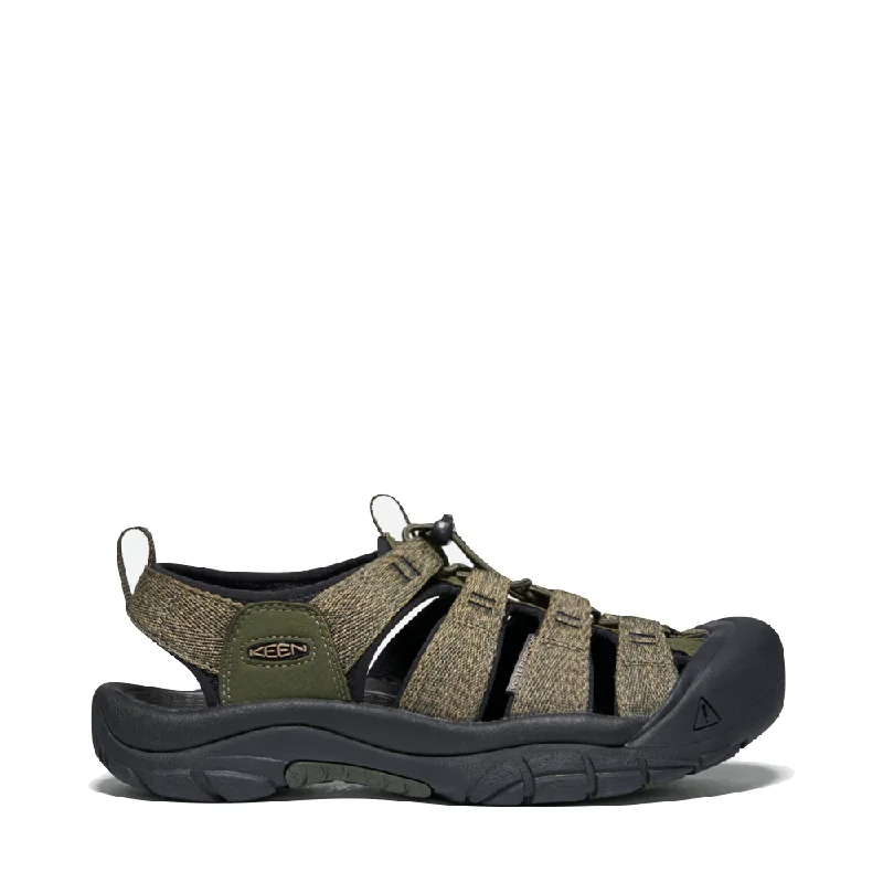 Men's sandals with a shock - absorbing insoleKEEN Men's Newport H2 Waterproof Sandal in Forest Night Men's sandals with a shock - absorbing insoleKEEN Men's Newport H2 Waterproof Sandal in Forest Night