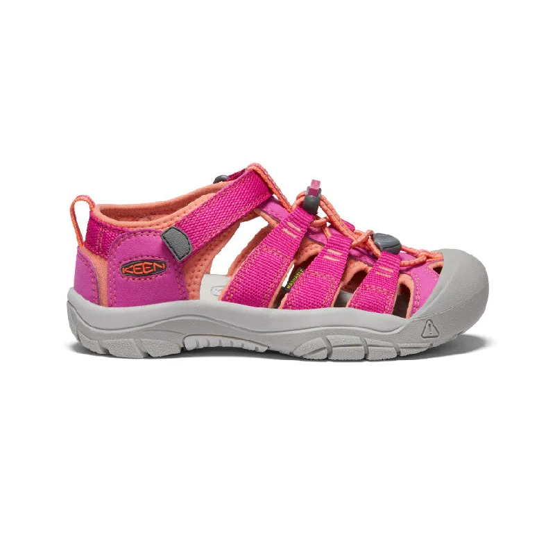 Men's leather sandals with an adjustable strapBig Kids' Newport H2 | Verry Berry/Fusion Coral Men's leather sandals with an adjustable strapBig Kids' Newport H2 | Verry Berry/Fusion Coral