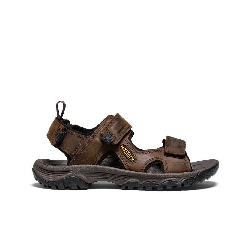Men's sandals with a cushioned footbedMen's Targhee III Open Toe Sandal | Bison/Mulch Men's sandals with a cushioned footbedMen's Targhee III Open Toe Sandal | Bison/Mulch