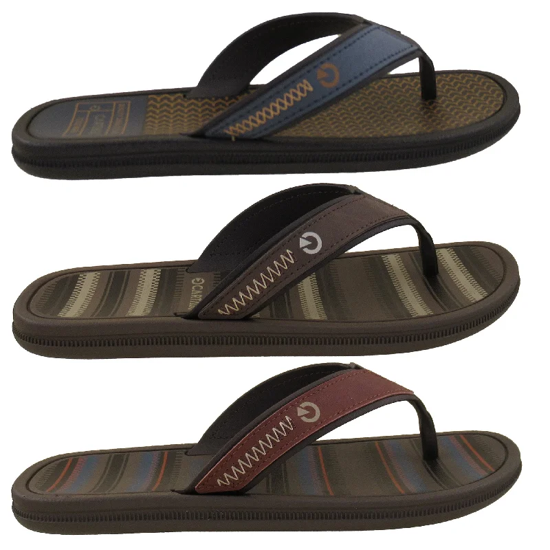 Men's leather sandals with an adjustable strapMen's Cartago Maiorca II Flip Flop Sandals Men's leather sandals with an adjustable strapMen's Cartago Maiorca II Flip Flop Sandals