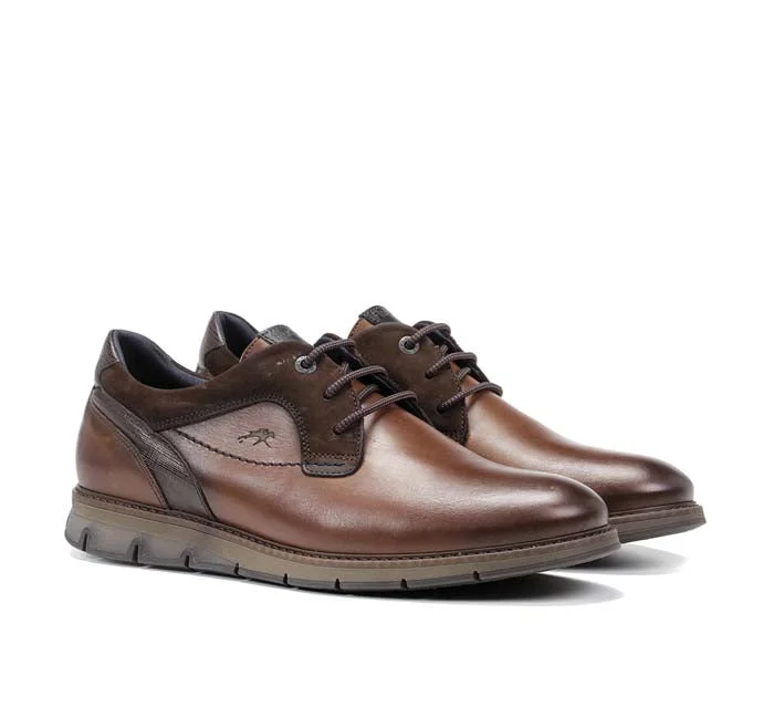 Men's Oxford shoes with a smooth leather upper and a leather soleMens Fluchos Kiro in Camel Men's Oxford shoes with a smooth leather upper and a leather soleMens Fluchos Kiro in Camel