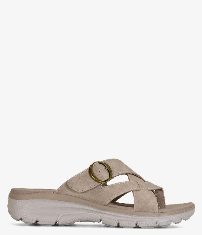 Men's sandals with a perforated leather upper for ventilationSkechers Relaxed Fit Easy Going Sundown Sandals - Women Men's sandals with a perforated leather upper for ventilationSkechers Relaxed Fit Easy Going Sundown Sandals - Women