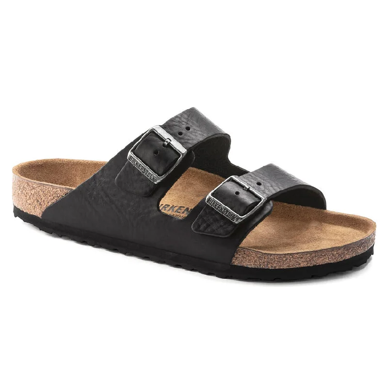 Men's sandals with a flexible sole for easy movementArizona Grip Leather Sandal (Vintage Black) Men's sandals with a flexible sole for easy movementArizona Grip Leather Sandal (Vintage Black)