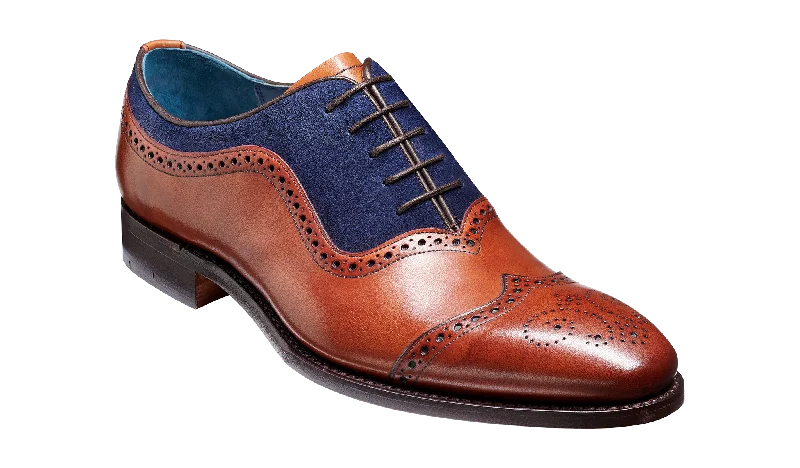 Men's Oxfords in a dark burgundy leather for a unique styleNicholas - Antique Rosewood / Navy Suede Men's Oxfords in a dark burgundy leather for a unique styleNicholas - Antique Rosewood / Navy Suede
