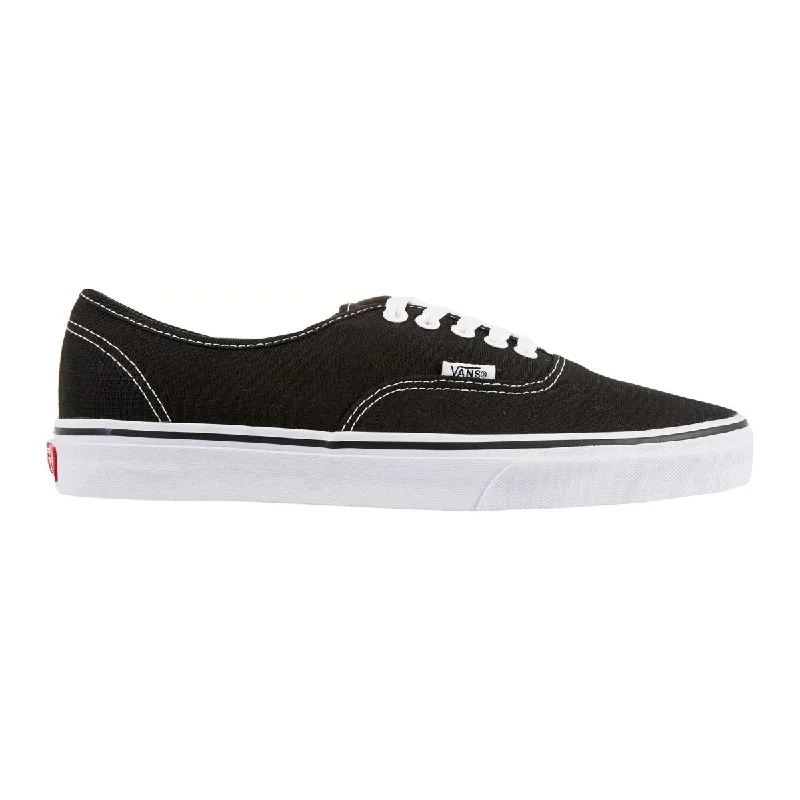 Men's Oxfords with a lace - up closure and a narrow fitVans Unisex Authentic Black Canvas Men's Oxfords with a lace - up closure and a narrow fitVans Unisex Authentic Black Canvas