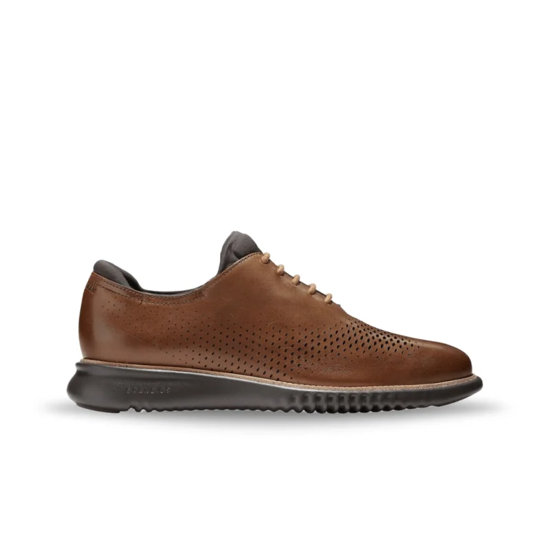 Men's Oxford shoes with a padded insole for all - day comfortCole Haan Men's 2.Zerogrand Lined Laser Wingtip C25351 - British Tan/Java Men's Oxford shoes with a padded insole for all - day comfortCole Haan Men's 2.Zerogrand Lined Laser Wingtip C25351 - British Tan/Java