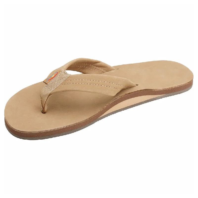 Men's sandals with a perforated leather upper for ventilationRainbow Sandals Men's Sierra Brown Premier Leather Single Layer Arch 301ALTS0SRBRM Men's sandals with a perforated leather upper for ventilationRainbow Sandals Men's Sierra Brown Premier Leather Single Layer Arch 301ALTS0SRBRM
