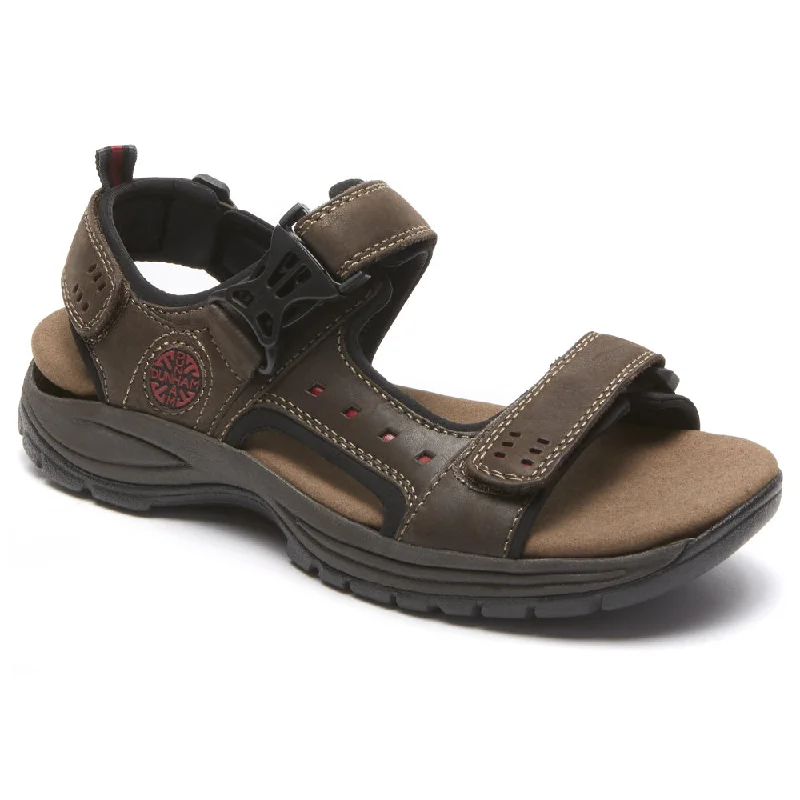 Men's sandals with a removable insole for cleaningDunham Nolan Adjustable Sandal Brown (Men's) Men's sandals with a removable insole for cleaningDunham Nolan Adjustable Sandal Brown (Men's)